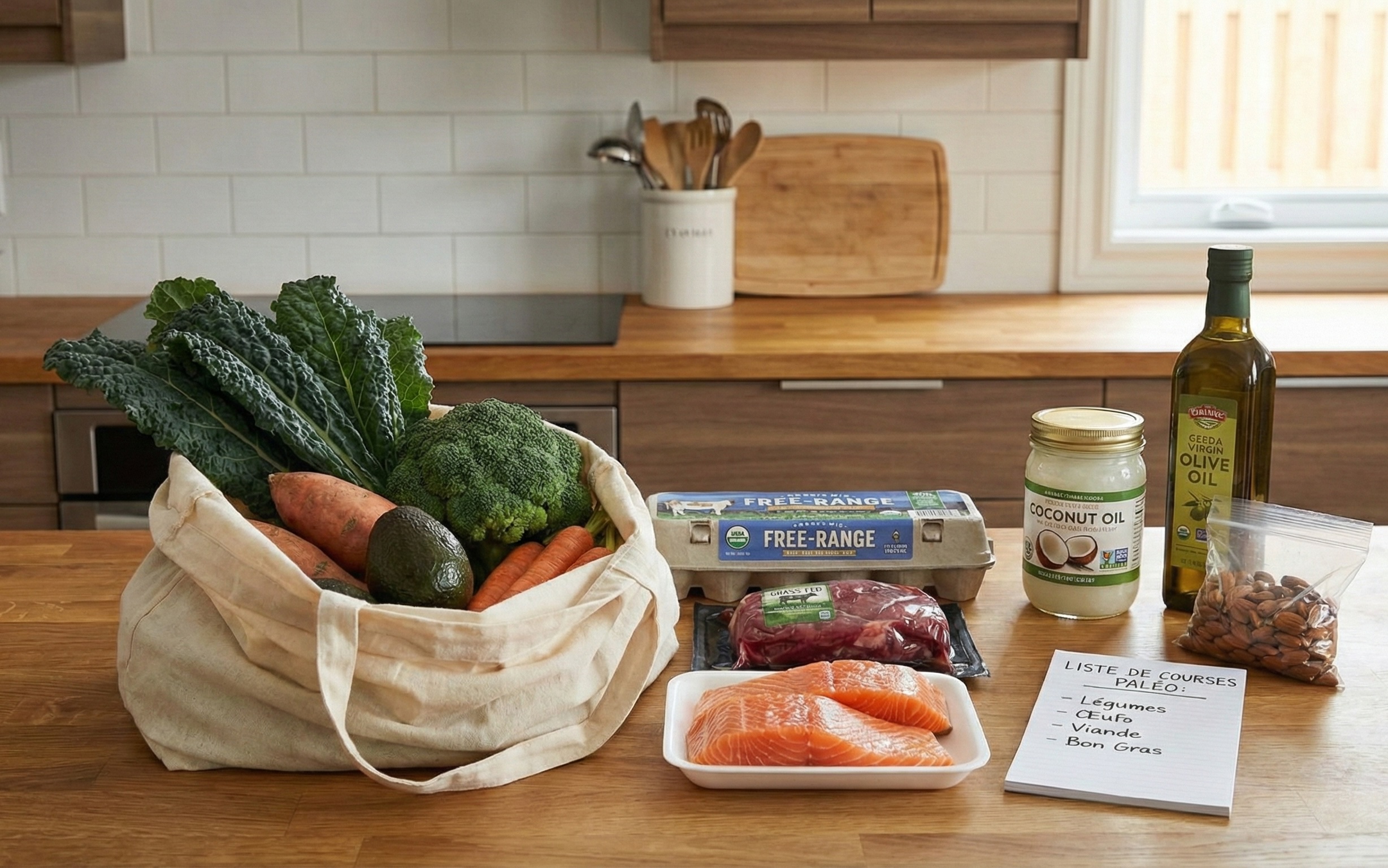 Liste de courses paléo