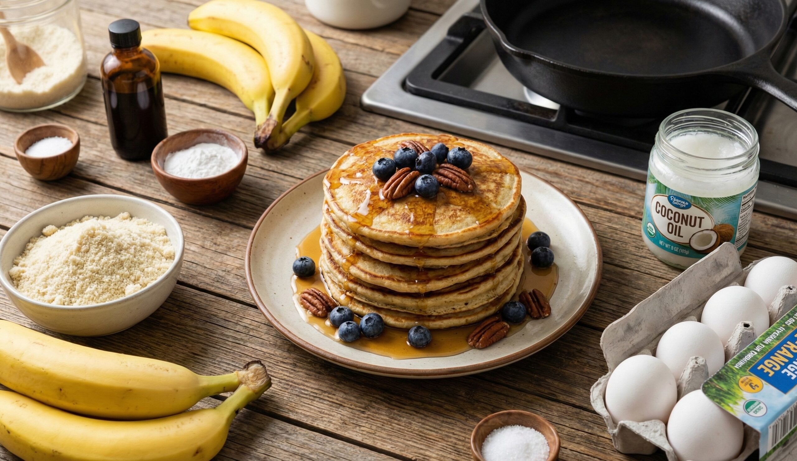 Les pancake paléo healthy et rapide !